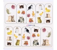 Waterdecal Animal BOP113