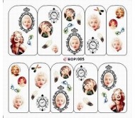 Waterdecal Vintage BOP005