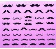 Sticker Moustache XF438