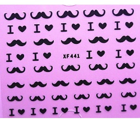 Sticker Moustache XF441