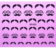 Sticker Moustache XF452