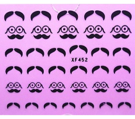 Sticker Moustache XF452