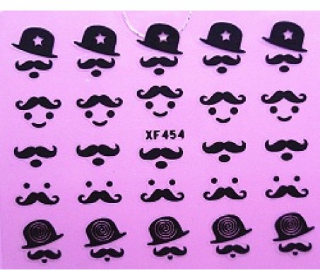 Sticker Moustache XF454